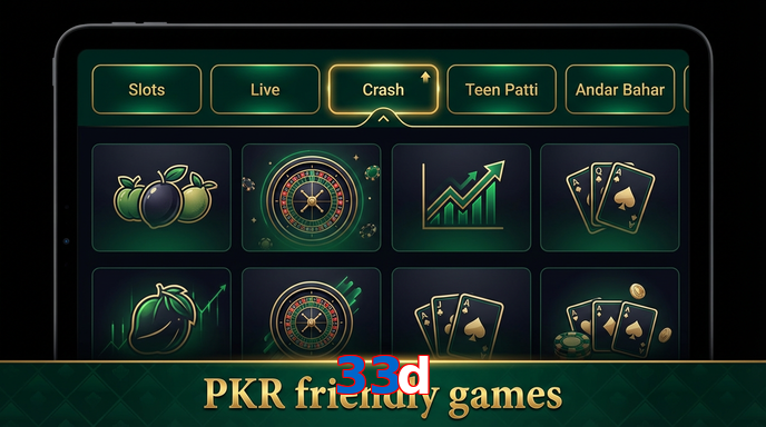 Game list for 33D games section