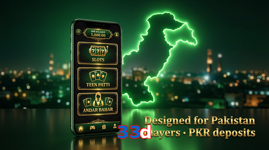 Main screen of 33D pk page for PK players